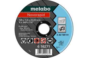 NOVORAPID 125 X 1,0 X 22,23 INOX, TF 41 (616271000)